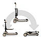 Kinderkraft HALLEY 2 scooter STONE WHITE