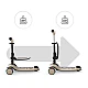 Kinderkraft HALLEY 2 scooter STONE WHITE