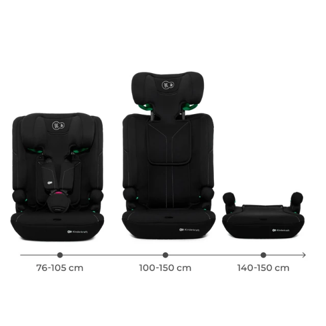 Kinderkraft I-COMFY i-Size car seat BLACK