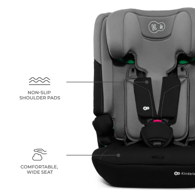 Kinderkraft I-COMFY i-Size car seat DARK GRAY
