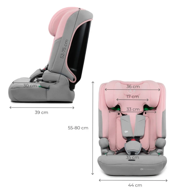 Kinderkraft I-COMFY i-Size car seat PINK