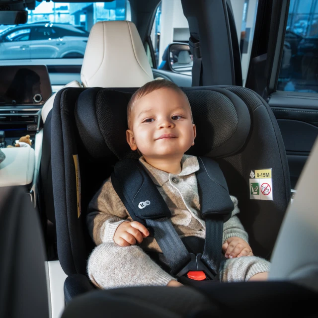 KinderKraft I-360 2 PLUS car seat GREY