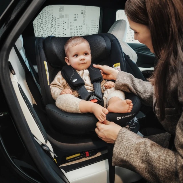 KinderKraft I-360 2 PLUS car seat GREY