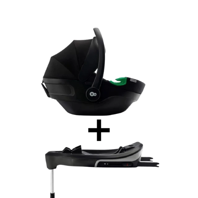 KinderKraft car seat I-Care Harbor Blue + Isofix base