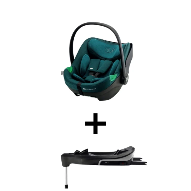 KinderKraft car seat I-Care Harbor Blue + Isofix base