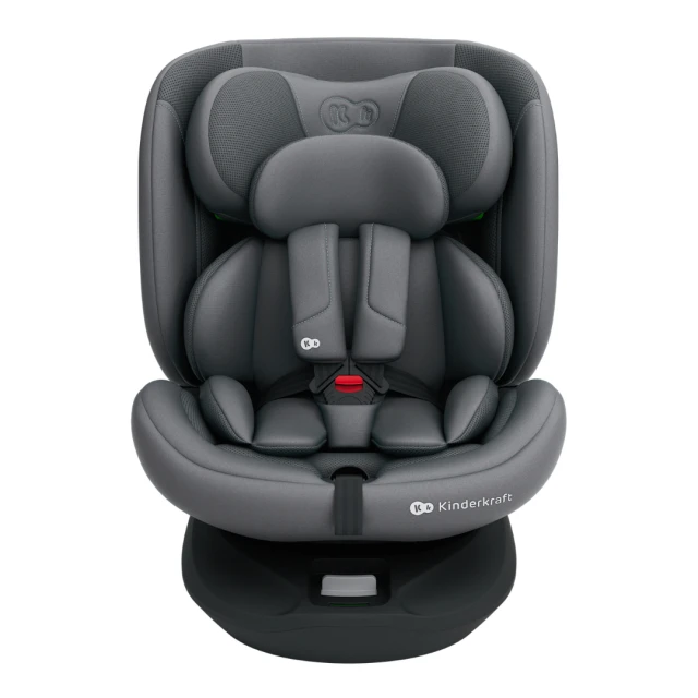 Kinderkraft I-Grow 2 PLUS car seat 40-150 cm GRAY