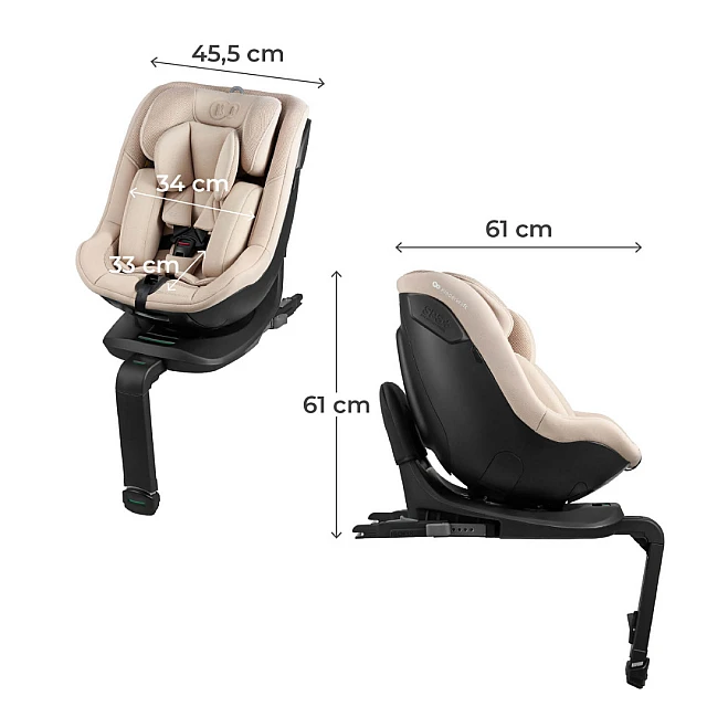 Kinderkraft I-Guard Airflow car seat 40-105 cm BEIGE