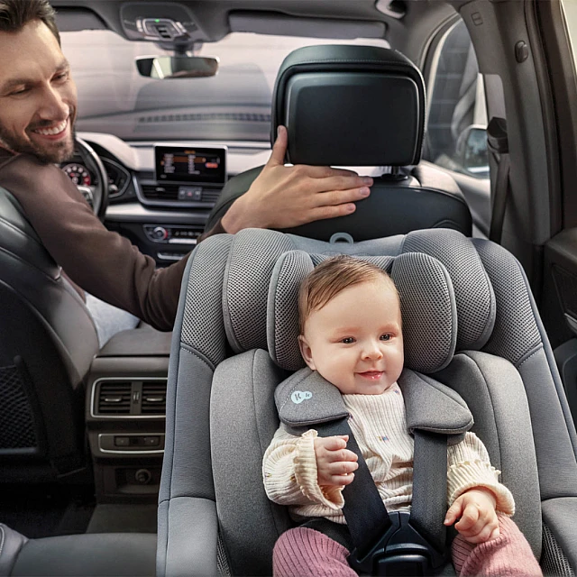 Kinderkraft I-Guard Airflow car seat 40-105 cm GRAY