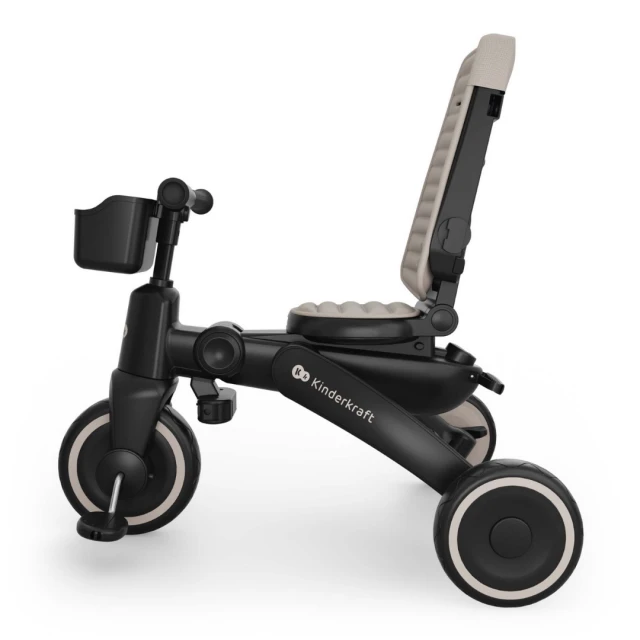 KinderKraft JAZZ 3 folding tricycle BEIGE