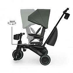 KinderKraft JAZZ 3 folding tricycle GREEN
