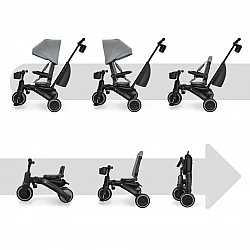 KinderKraft JAZZ 3 folding tricycle GREY
