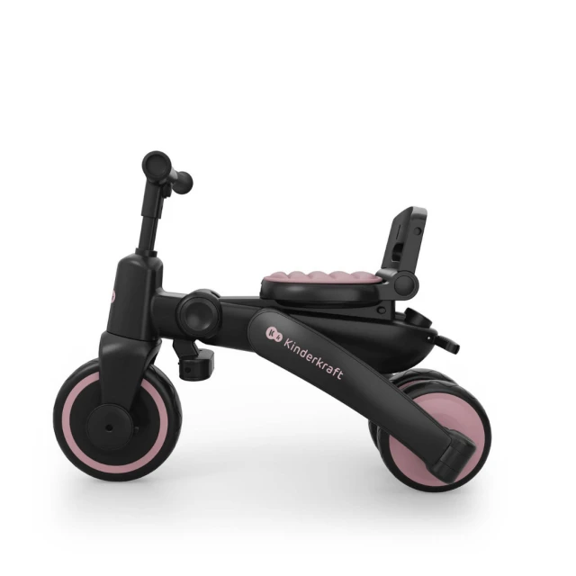 KinderKraft JAZZ 3 folding tricycle PINK