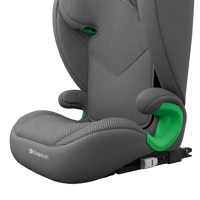 KinderKraft JUNIOR FIX 2 PLUS car seat GREY