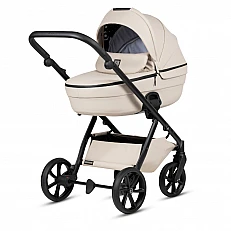 Tutis UNO 6+ Leather baby stroller 2-in-1 151 Latte