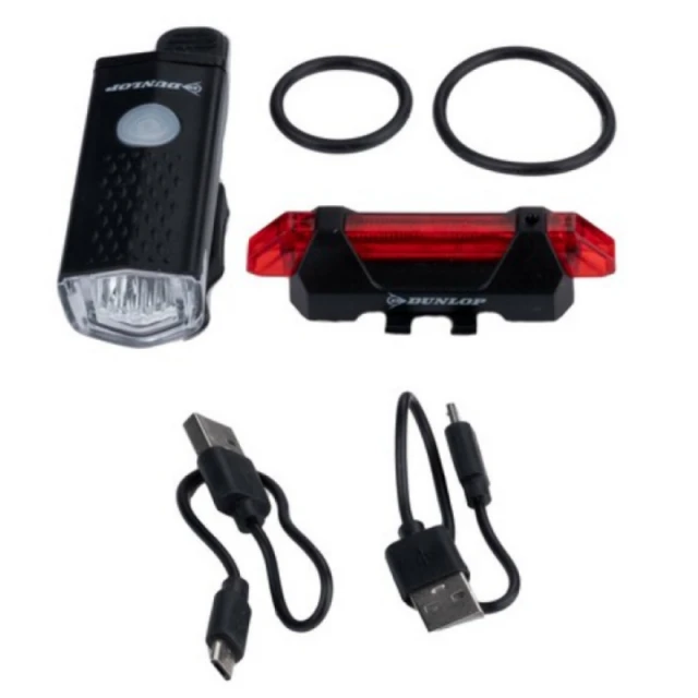 Dunlop set rechargeable LED lights 2 pcs
