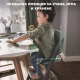 Kinderkraft LIVY high chair + CALMEE lounge chair HAPPY SHAPES