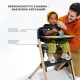 Kinderkraft LIVY high chair + CALMEE lounge chair HAPPY SHAPES