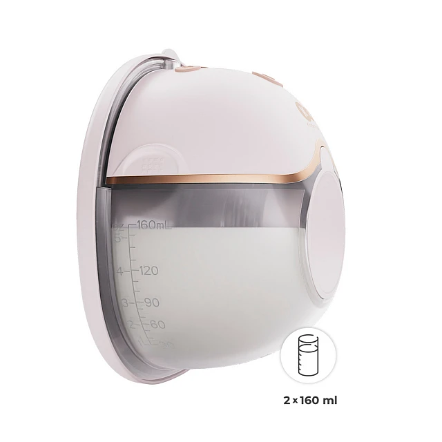 KinderKraft MAMAFLOW DOUBLE double breast pump GOLDEN