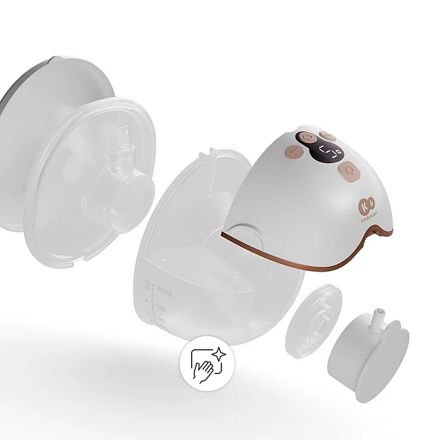 KinderKraft MAMAFLOW DOUBLE double breast pump GOLDEN