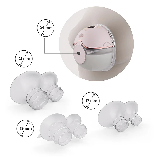 KinderKraft MAMAFLOW DOUBLE double breast pump PINK