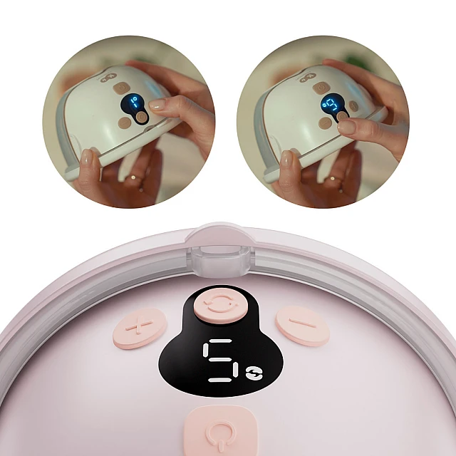 KinderKraft MAMAFLOW DOUBLE double breast pump PINK