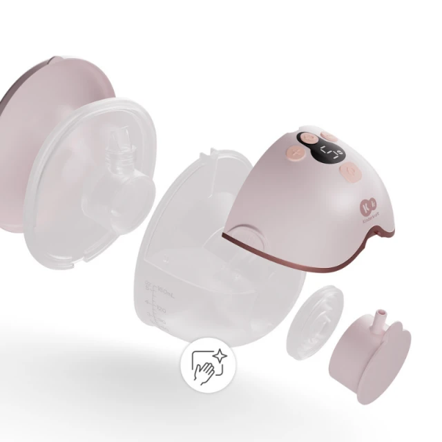 Kinderkraft MAMAFLOW помпа за кърма PINK