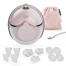 Kinderkraft MAMAFLOW помпа за кърма PINK