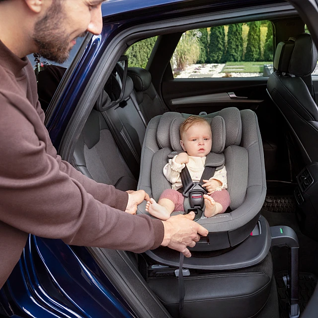 Kinderkraft I-Guard Airflow car seat 40-105 cm GRAY