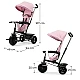KinderKraft FREEWAY 2 триколка PINK