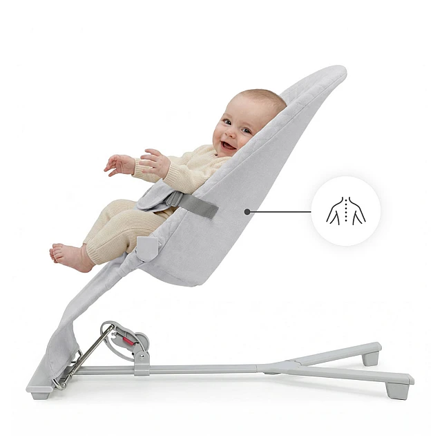 KinderKraft MIMI sun lounger LIGHT GREY
