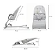 KinderKraft MIMI sun lounger LIGHT GREY
