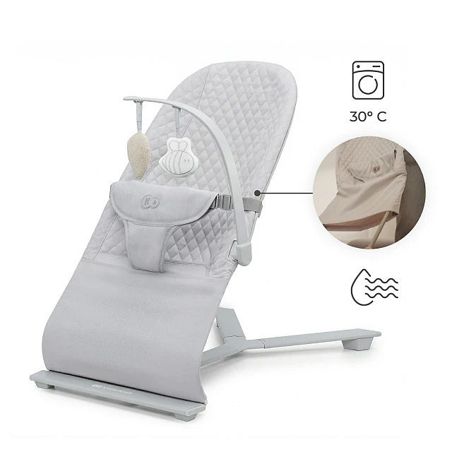 KinderKraft MIMI sun lounger LIGHT GREY