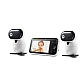Motorola PIP1510-2 video baby monitor with 2 cameras