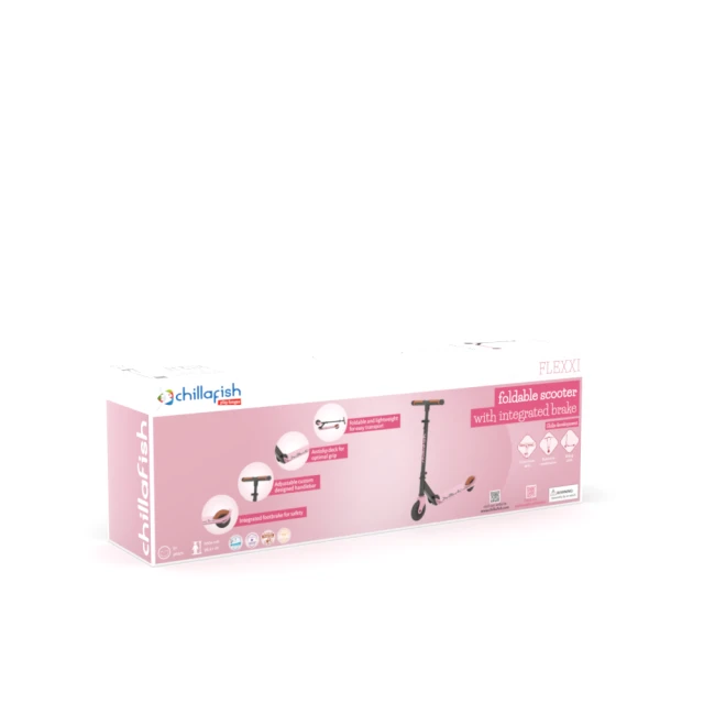 Chillafish Flexxi CPFM03CAP folding scooter Cameo Pink