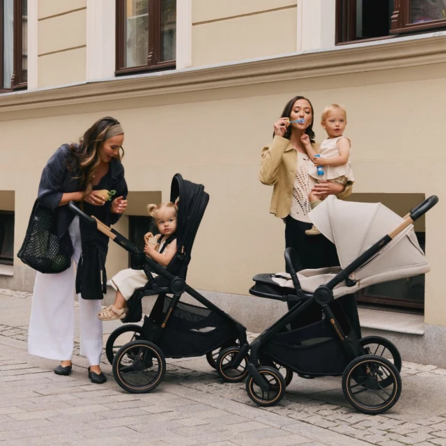 KinderKraft бебешка количка 2в1 NEA 2.0 BIZUU WHISPER DUNE