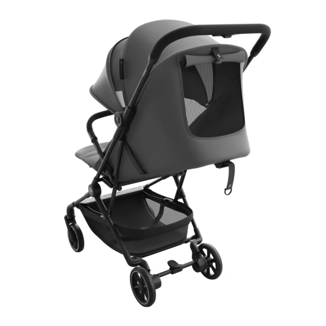 Kinderkraft NEBO бебешка количка PLATINUM GRAY