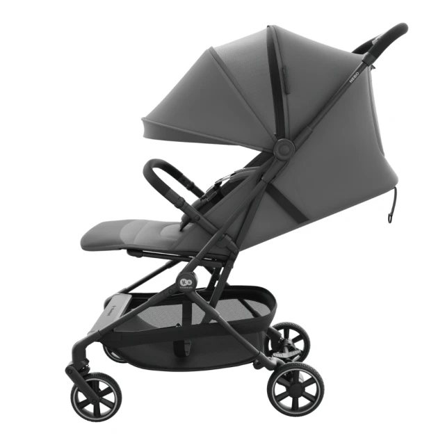 Kinderkraft NEBO бебешка количка PLATINUM GRAY