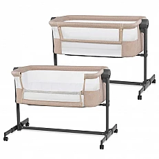 KinderKraft NESTEE UP 2 бебешка кошара BEIGE