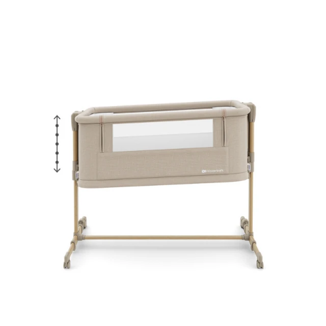 KinderKraft NESTE GROW 2 бебешка кошара BEIGE