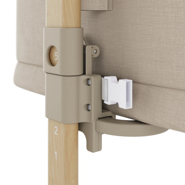 KinderKraft NESTE GROW 2 бебешка кошара BEIGE
