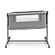 KinderKraft NESTE GROW 2 бебешка кошара DARK GREY
