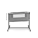 KinderKraft NESTE GROW 2 бебешка кошара DARK GREY