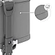 KinderKraft NESTE GROW 2 бебешка кошара DARK GREY
