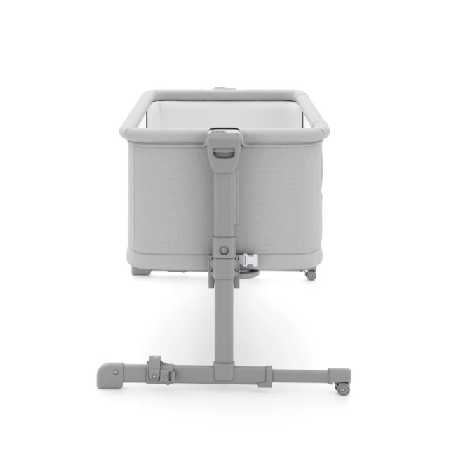 KinderKraft NESTE GROW 2 baby crib LIGHT GRAY