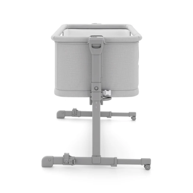 KinderKraft NESTE GROW 2 baby crib LIGHT GRAY