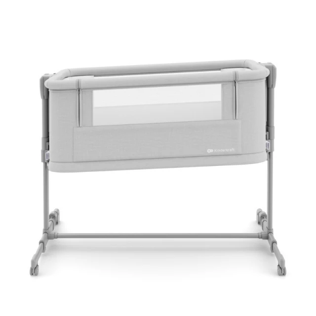 KinderKraft NESTE GROW 2 baby crib LIGHT GRAY