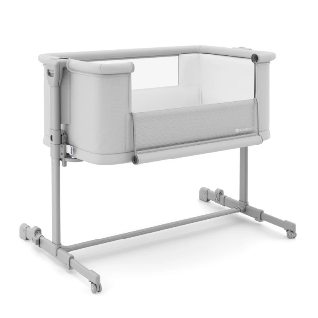 KinderKraft NESTE GROW 2 baby crib LIGHT GRAY