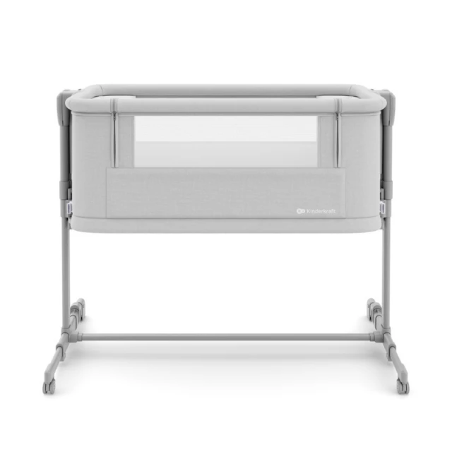 KinderKraft NESTE GROW 2 baby crib LIGHT GRAY