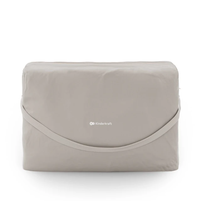 KinderKraft NESTE GROW 2 baby crib LIGHT GRAY
