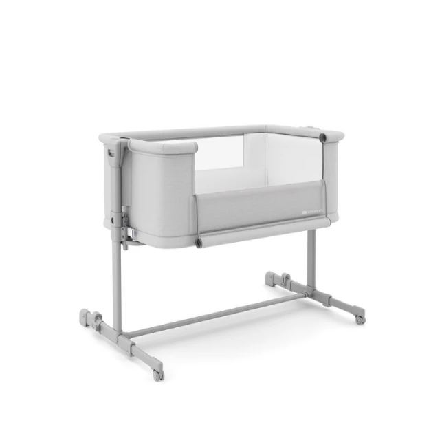 KinderKraft NESTE GROW 2 baby crib LIGHT GRAY